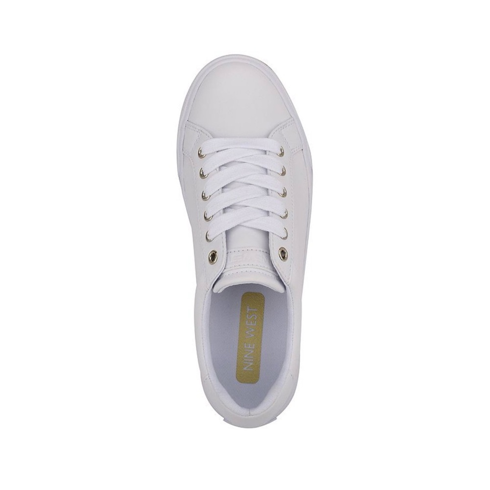 Nine West Classic White Sneakers – Worn Once – Excellent Condition